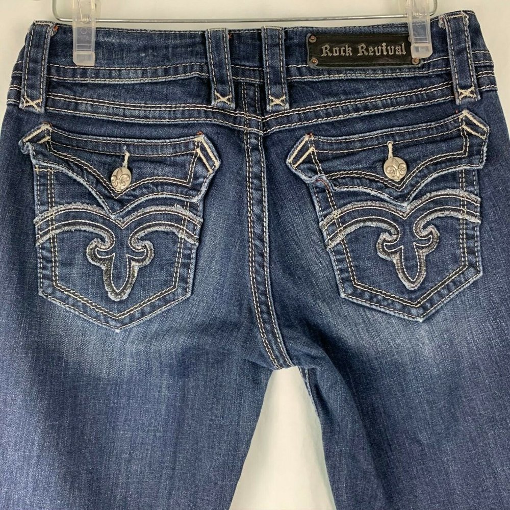 Rock Revival Denim Jeans 30 Deborah Boot Cut